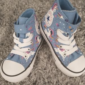 Toddler unicorn Converse